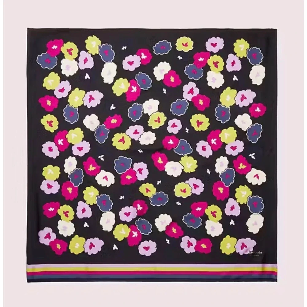 Kate Spade‎ Silk Scarf Floral Large